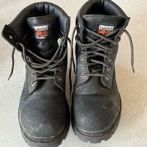 Timberland pro series steel toe boots